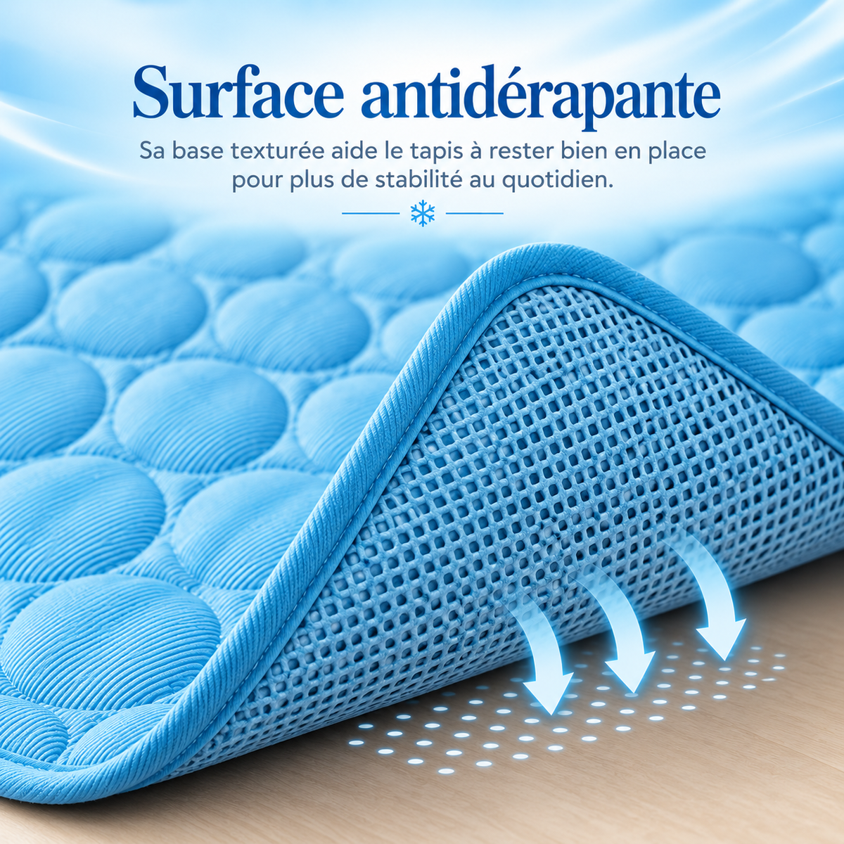 Tapis Rafraîchissant pour Chien et Chat — Fraîcheur Respirante, 4 Tailles