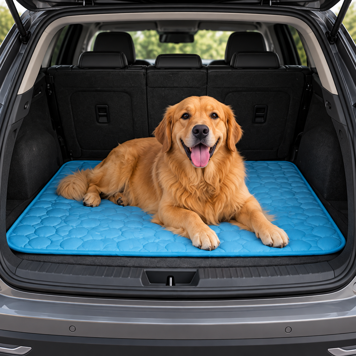 Tapis Rafraîchissant pour Chien et Chat — Fraîcheur Respirante, 4 Tailles