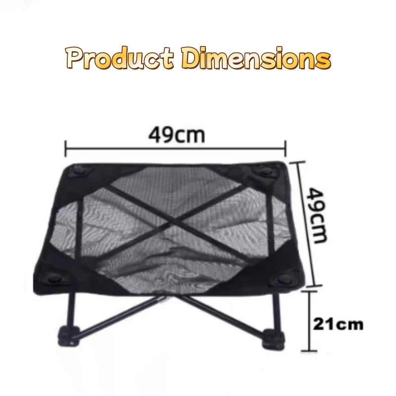 Raised Waterproof Mesh Elevated Dog Bed Breathable Puppy Sleeping Cot Pet Furniture For Indoor Outdoor Camping Garden Balcony