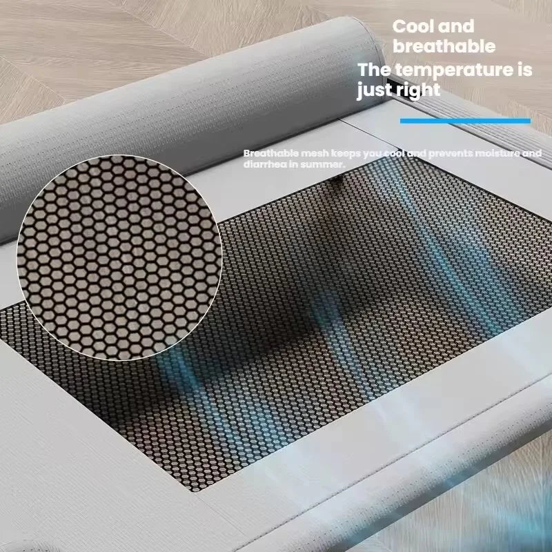 Elevated Dog Bed Detachable Washable Mesh Pet Cot Four Seasons Universal Moisture Proof Dog Bed For Dogs And Cats Sleeping Mat
