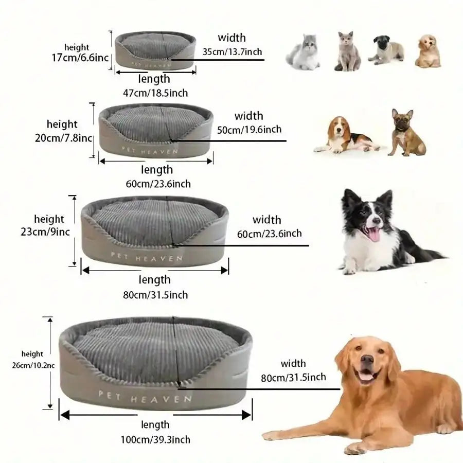 Pet Dog Supplies Dog Bed High Cushion Pet Sofa Small And Medium-Sized Dogs Comfortable Indoor And Outdoor Dog Sofa Pet Supplies
