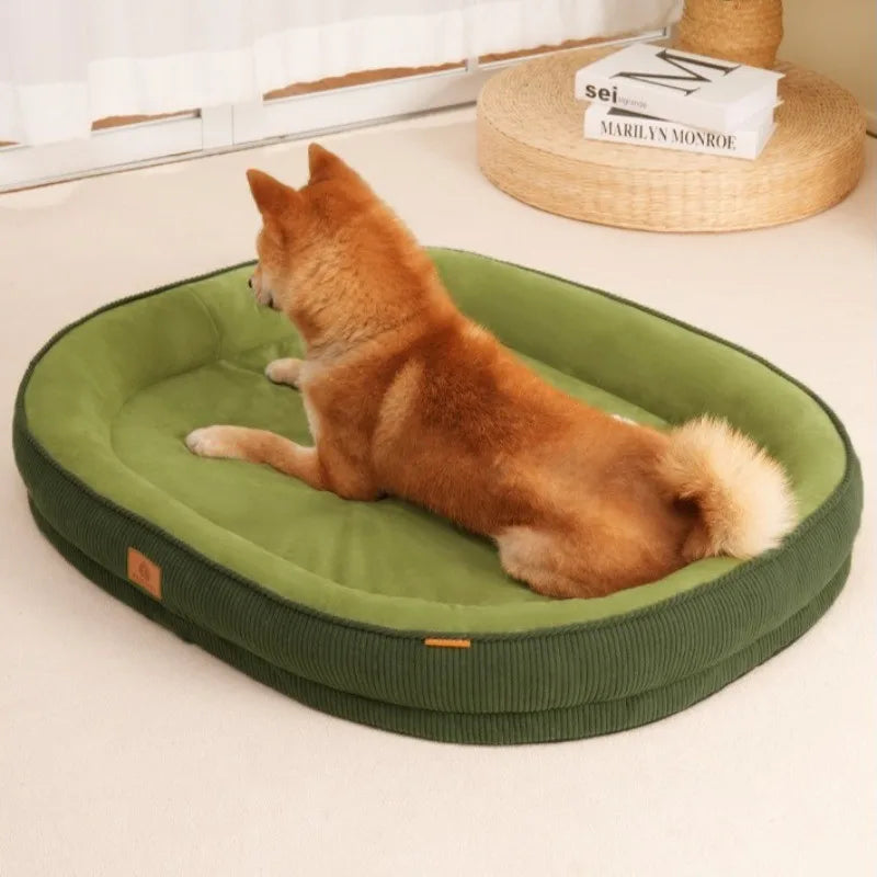 Removable Washable Four Season Dog Bed Anti Slip Moisture Proof Soft Fabric Pet Sleeping Pad