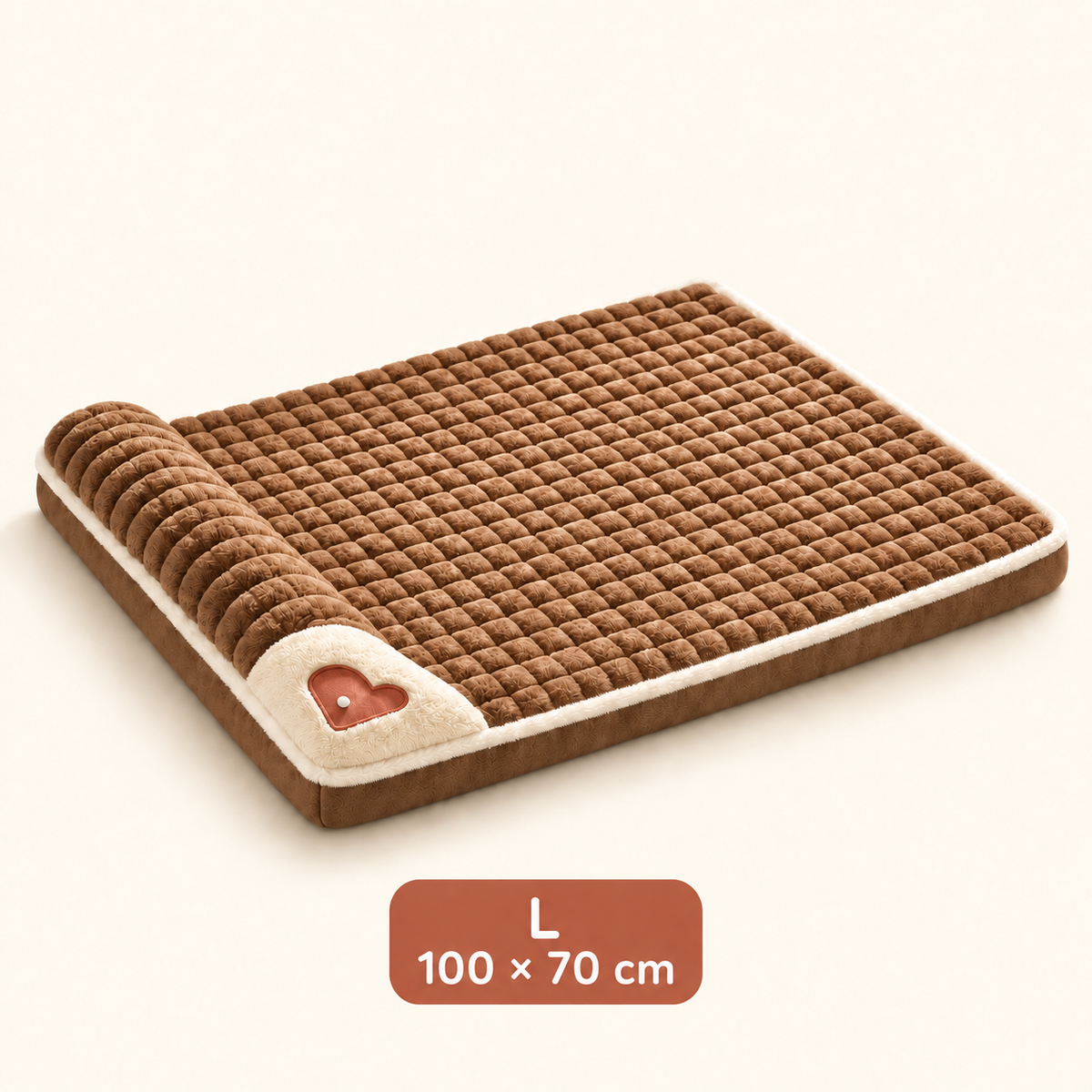 Panier pour Chien Orthopédique Mousse à Mémoire — 3 Tailles
