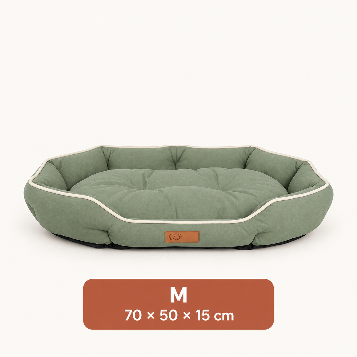 Panier pour Chien Sofa Grand Espace — Velours Côtelé, 4 Tailles