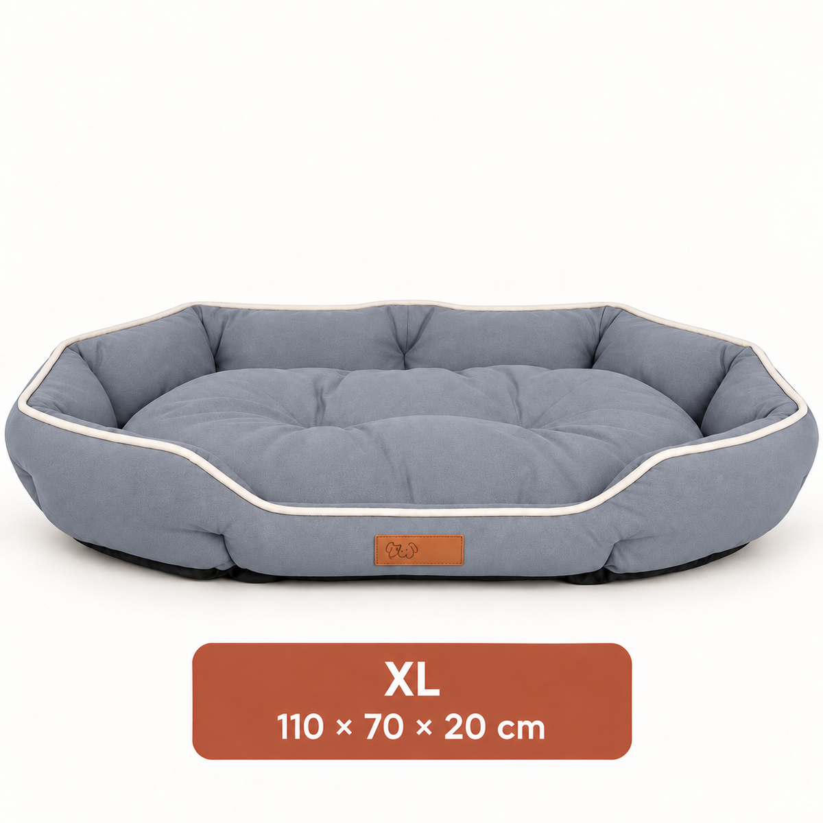 Panier pour Chien Sofa Grand Espace — Velours Côtelé, 4 Tailles