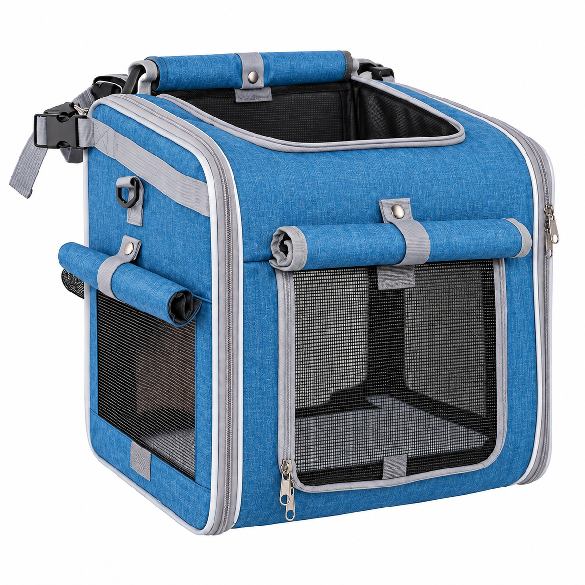 Panier de Vélo pour Chien — Sac à Dos 4-en-1, Espace Extensible