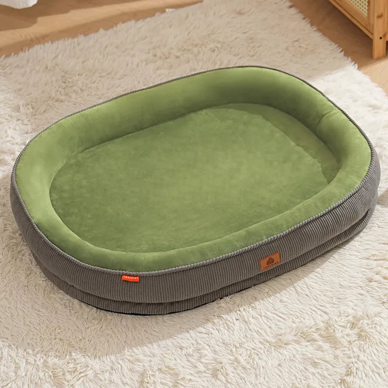 Removable Washable Four Season Dog Bed Anti Slip Moisture Proof Soft Fabric Pet Sleeping Pad