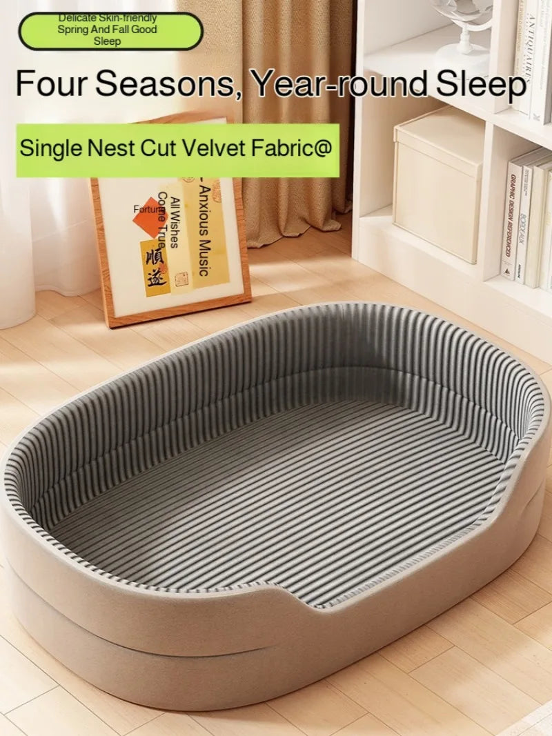 Panier Rafraîchissant Ice Silk pour Chien — Dessous Antidérapant