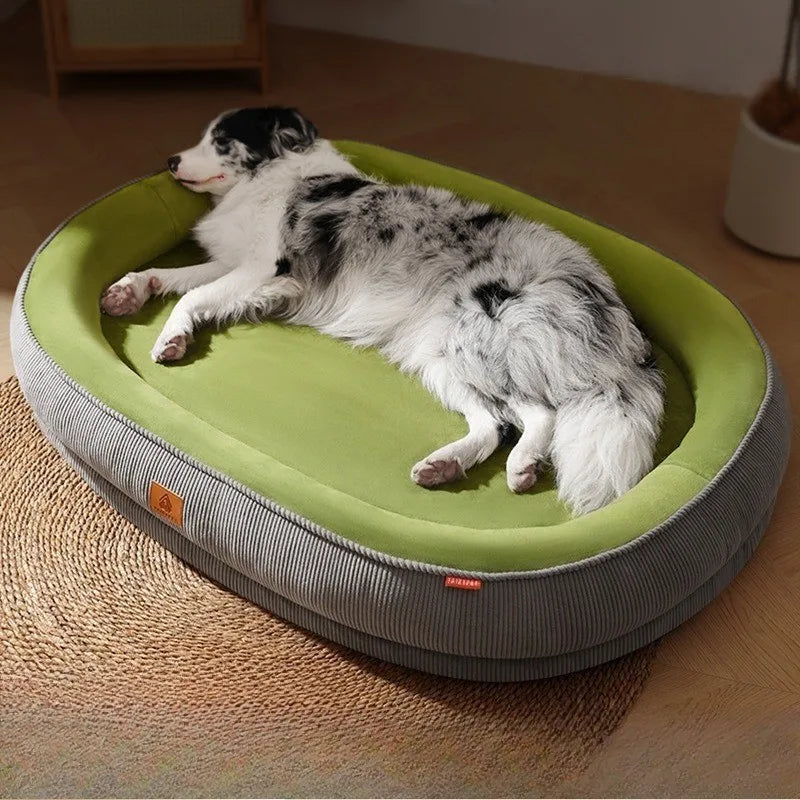 Removable Washable Four Season Dog Bed Anti Slip Moisture Proof Soft Fabric Pet Sleeping Pad