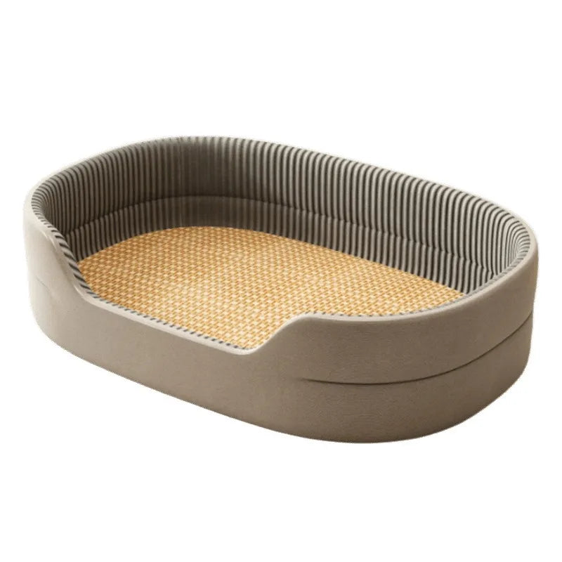 Panier Rafraîchissant Ice Silk pour Chien — Dessous Antidérapant