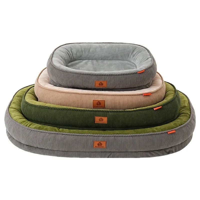 Removable Washable Four Season Dog Bed Anti Slip Moisture Proof Soft Fabric Pet Sleeping Pad