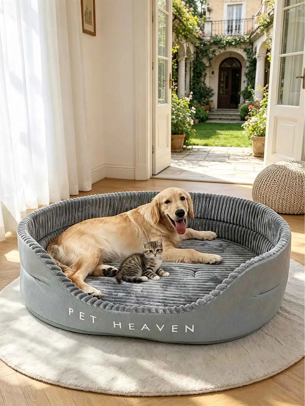 Pet Dog Supplies Dog Bed High Cushion Pet Sofa Small And Medium-Sized Dogs Comfortable Indoor And Outdoor Dog Sofa Pet Supplies