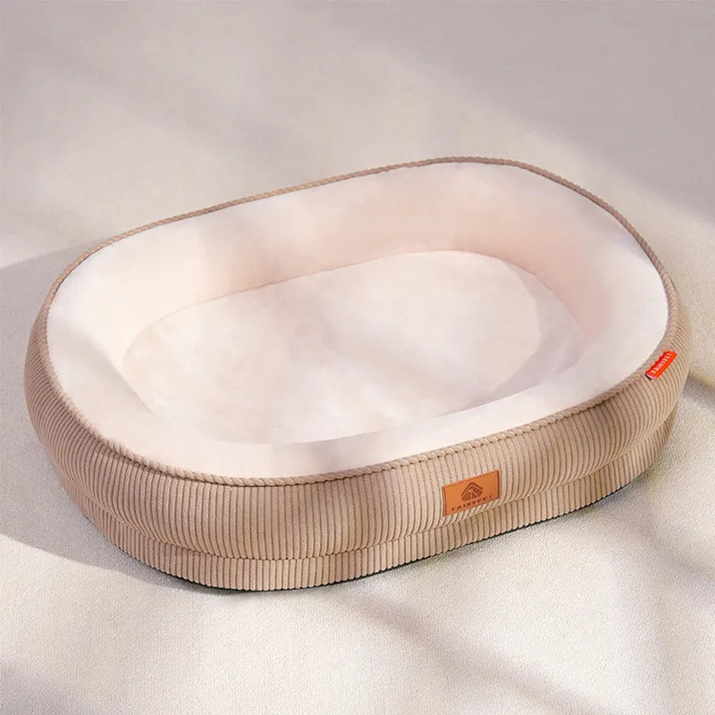 Removable Washable Four Season Dog Bed Anti Slip Moisture Proof Soft Fabric Pet Sleeping Pad