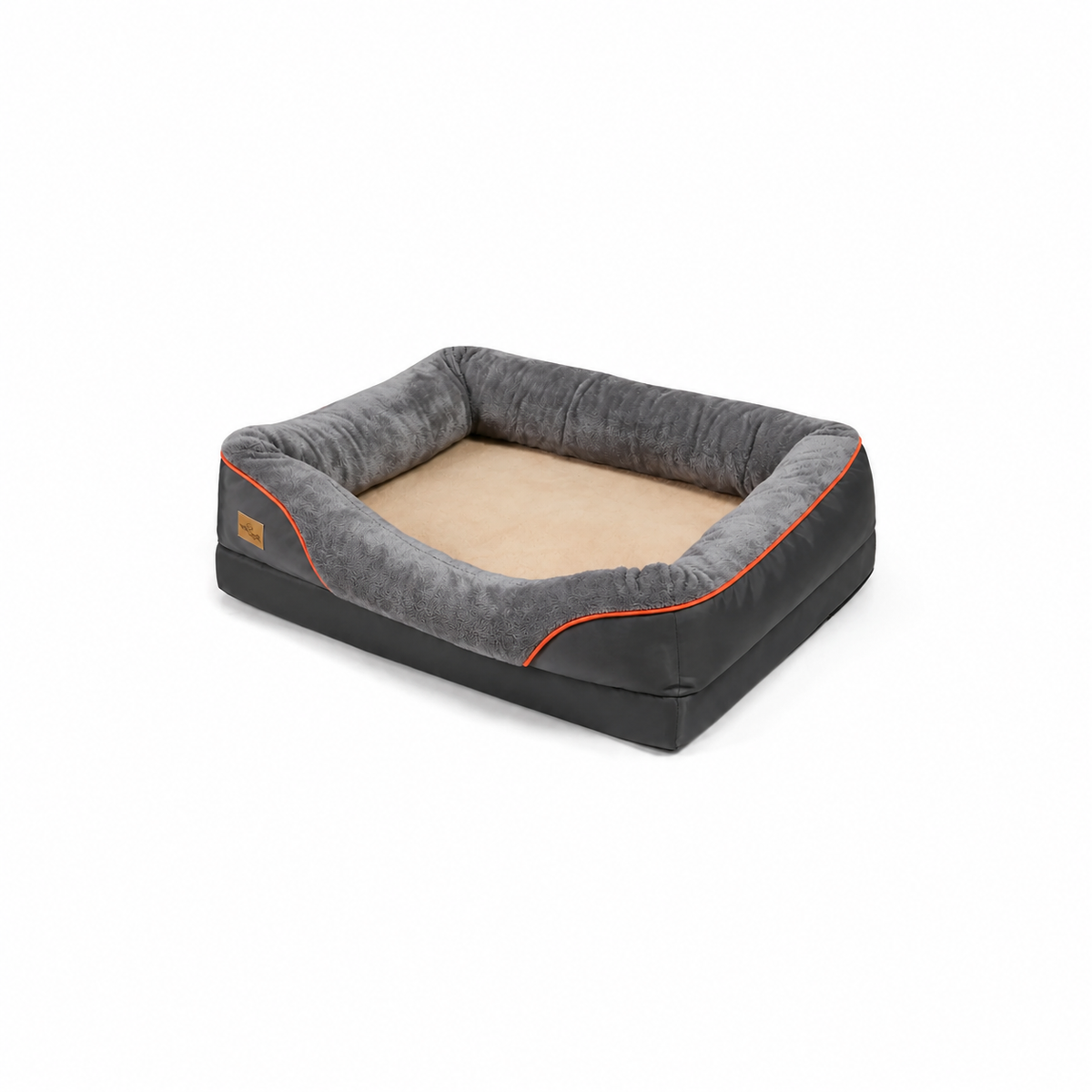 Panier orthopédique 4 rebords pour chien, taille L